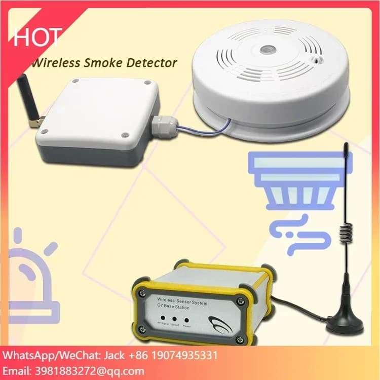 Smart life Allarme antincendio Rilevatore di fumo intelligente Rilevatore di fumo wireless Kit di test del rilevatore di fumo con allarme intelligente