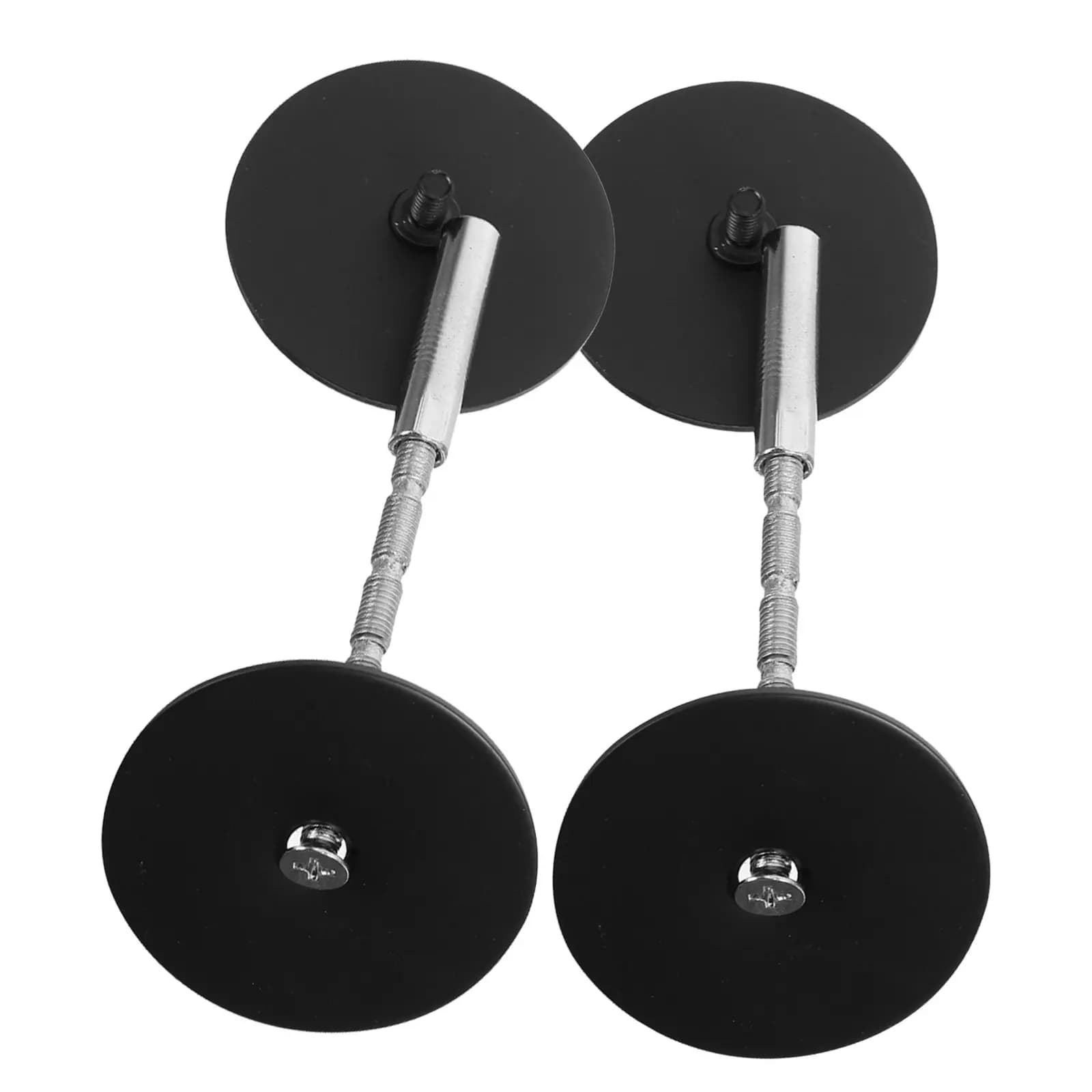 2 Set di Coperture Premium in Acciaio Inossidabile per Fori Serratura Porta 50mm, per Nascondere Fori Non Utilizzati, Migliora la Sicurezza, Copriforo Decorativo