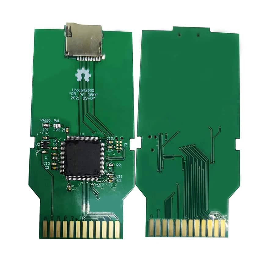 Superior 4 Bit Atari 2600 Flashcard V2 Cartuccia per console di gioco retrò fai-da-te 1 pz