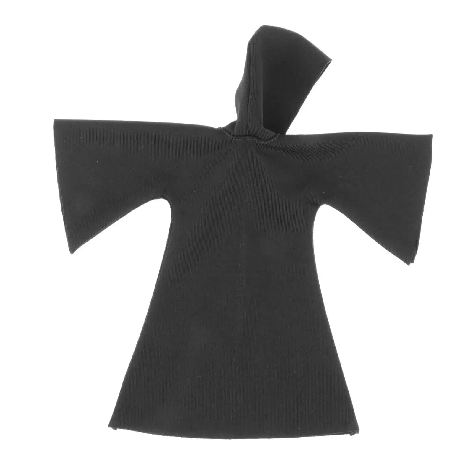 Mantello con cappuccio da uomo 1/12, elegante costume cosplay, abbigliamento da soldato alla moda, mantello da cavaliere medievale per action figure maschili da 6 pollici, accessorio.