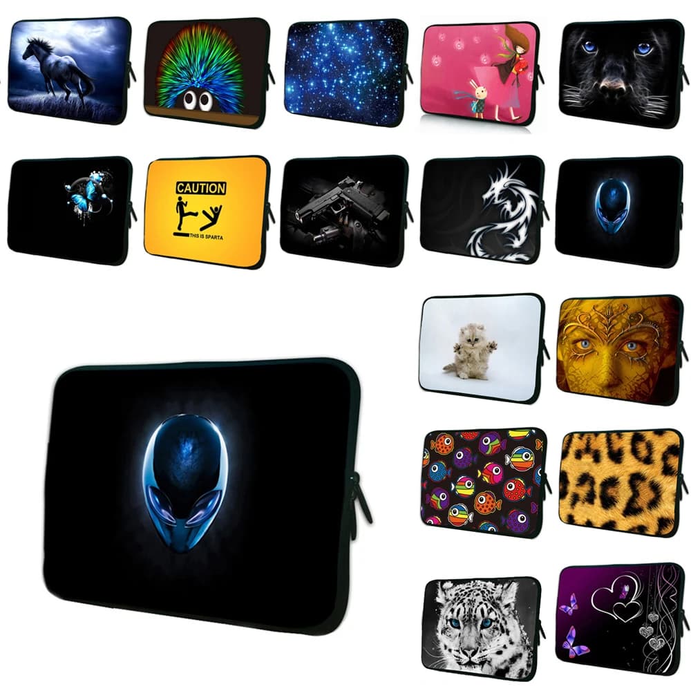 Borsa per laptop da lavoro in neoprene, custodia portatile per Blackview Zeno1 8 pollici, Dell XPS 13 15 17, Macbook Air Pro, HP, Huawei, Asus, Dell
