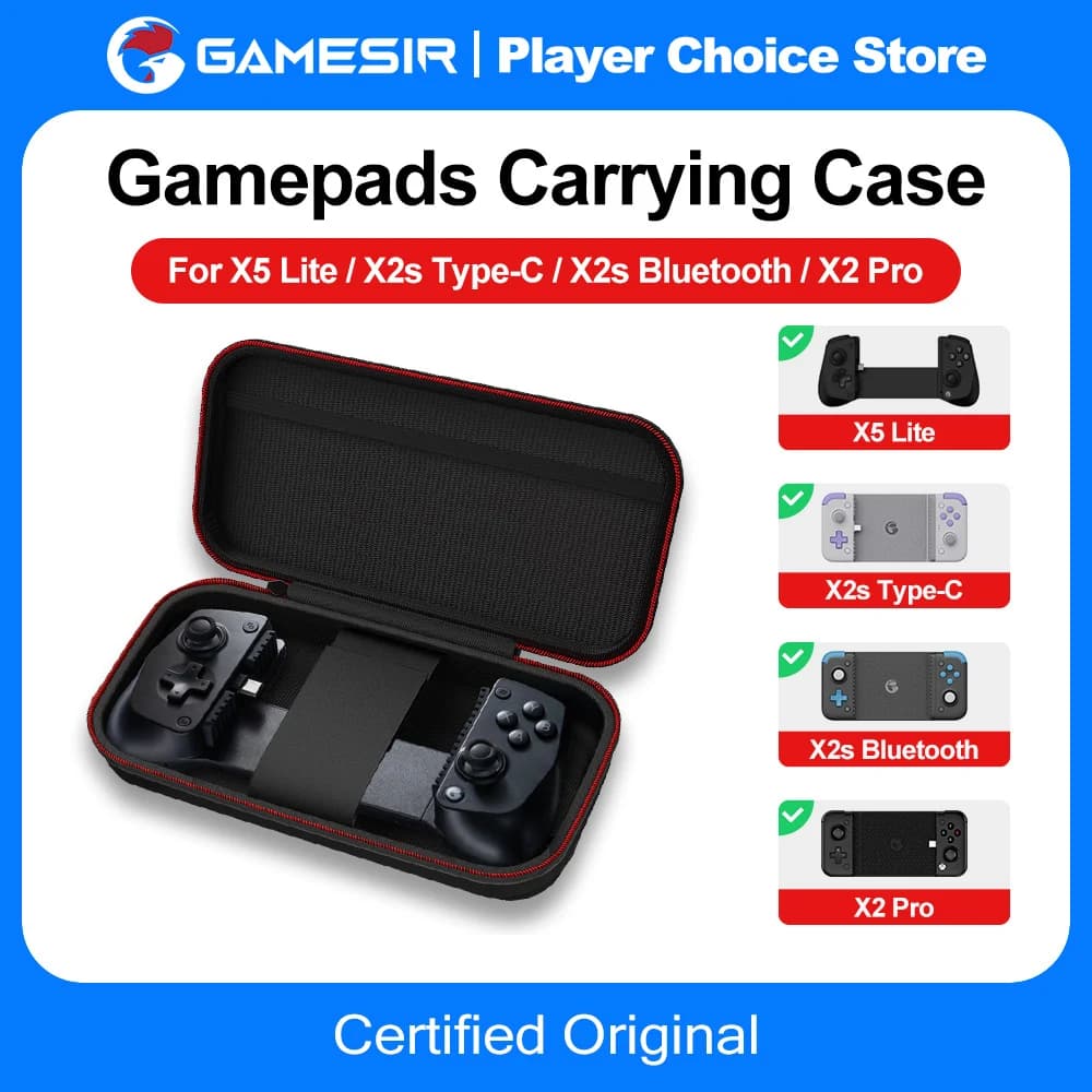 GameSir X5 Lite X5s X2s Tipo C Custodia da trasporto X2s Bluetooth X2 Pro Gamepad da gioco mobili Maniglia di archiviazione Borsa Scatola protettiva