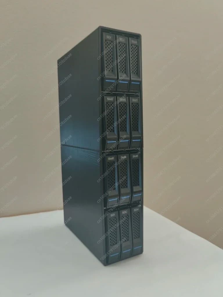 12G SAS 12-Bay Expansion Enclosure NAS External Storage JBOD Daisy Chain Cages