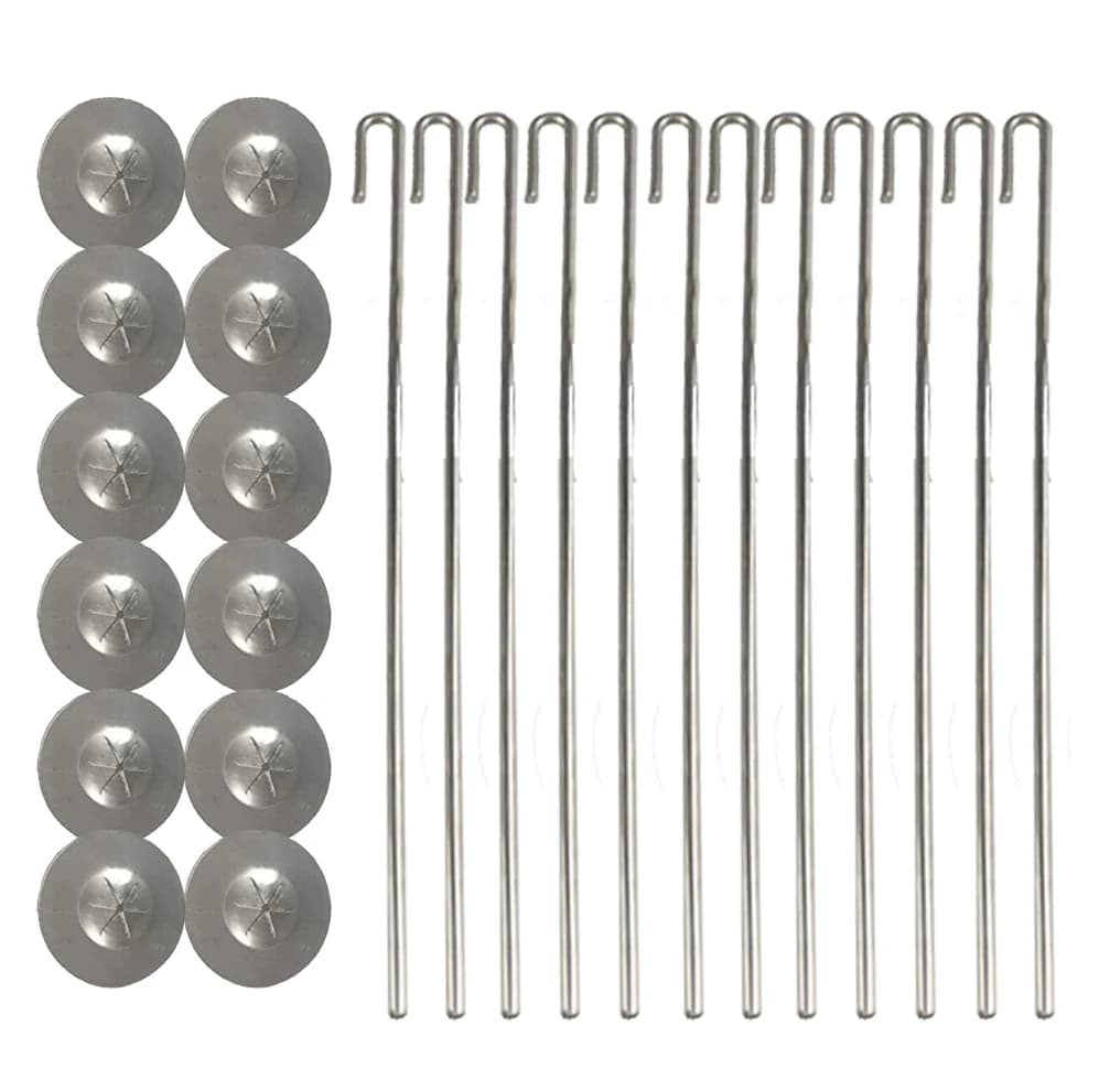 100 clip di fissaggio per protezione per uccelli per pannello solare, kit di rotolo di protezione per animali per pannello solare, clip di fissaggio per protezione per pannello solare,