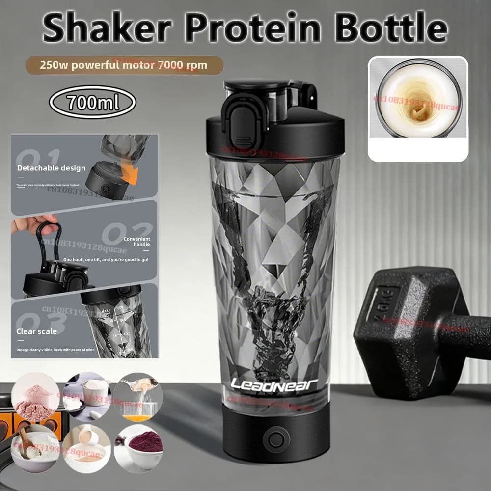 Shaker for Proteins, Bottle for Blends, Water Bottle, Plastic Mixing Cup, Body Building and Exercise Mixing Cup, for Men and Women 2026
