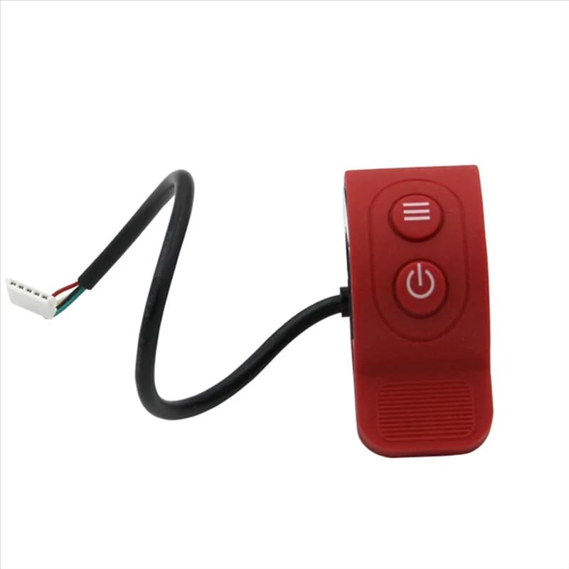 ABKV-Electric Scooter Accelerator Suitable For X6 X7 X8 Trigger Accelerator Finger Thumb Throttle Speed Control Switch, Red Part