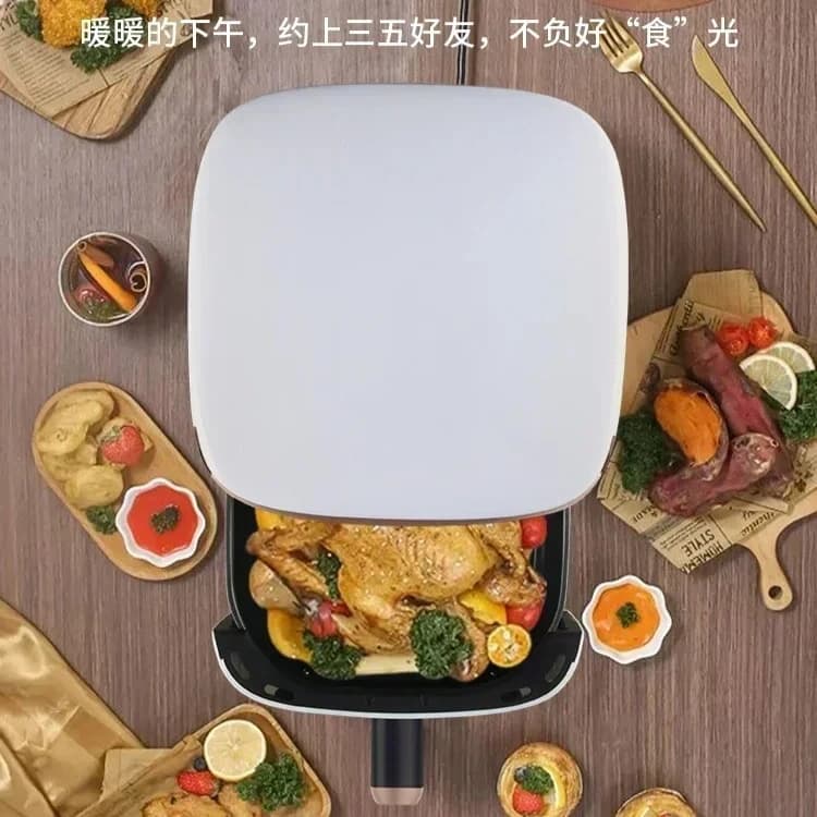 Air Fryer Intelligent Multi-function Household New Large Capacity Visual Fully Automatic Oven Integrated Motor Air Fryer Oven