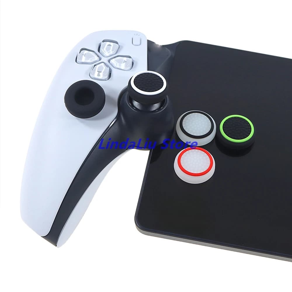100 pz illuminato Rocker Caps Per PS5 Portal Controller Analogico Thumb Stick Grips Luminoso Joystick Cap per PS5 portal