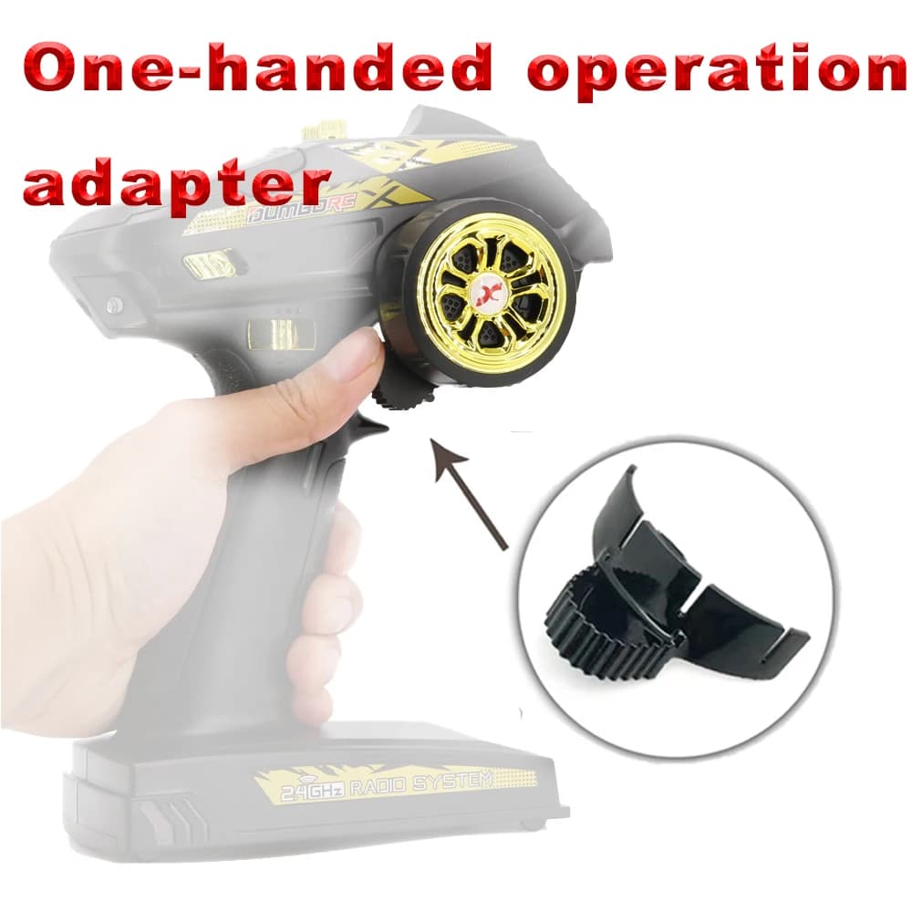 10 pz Dumborc Trasmettitore Volante Adattatore di Controllo con Una Mano per DUMBORC X4 X6 CH4 CH6 ZD Racing Telecomando