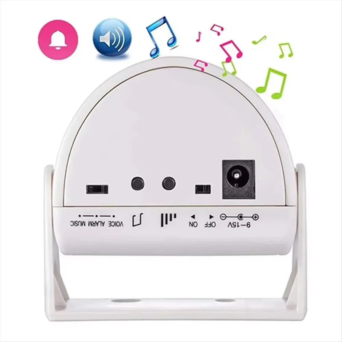 DT1569/Wireless Guest Welcome Chime Alarm Door Bell 32Song PIR Motion Sensor for Shop Entry Company Security Protection Greeter
