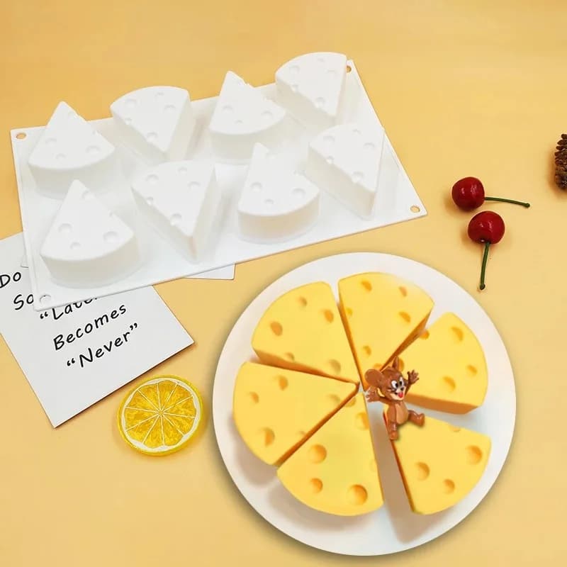 8 Stampo per decorazione torta in silicone con mousse di formaggio uniforme per stampo da forno, dessert, mousse, pasticceria, stampo per gelato, utensili da cucina