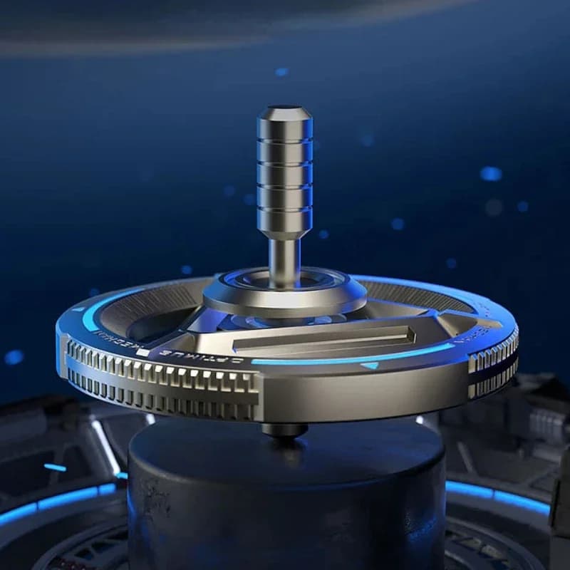 Commander Fidget Spinner EDC Giocattoli antistress Edizione avanzata Adulti Dito Giroscopio con punta delle dita in metallo Uomo Ragazzo Regali