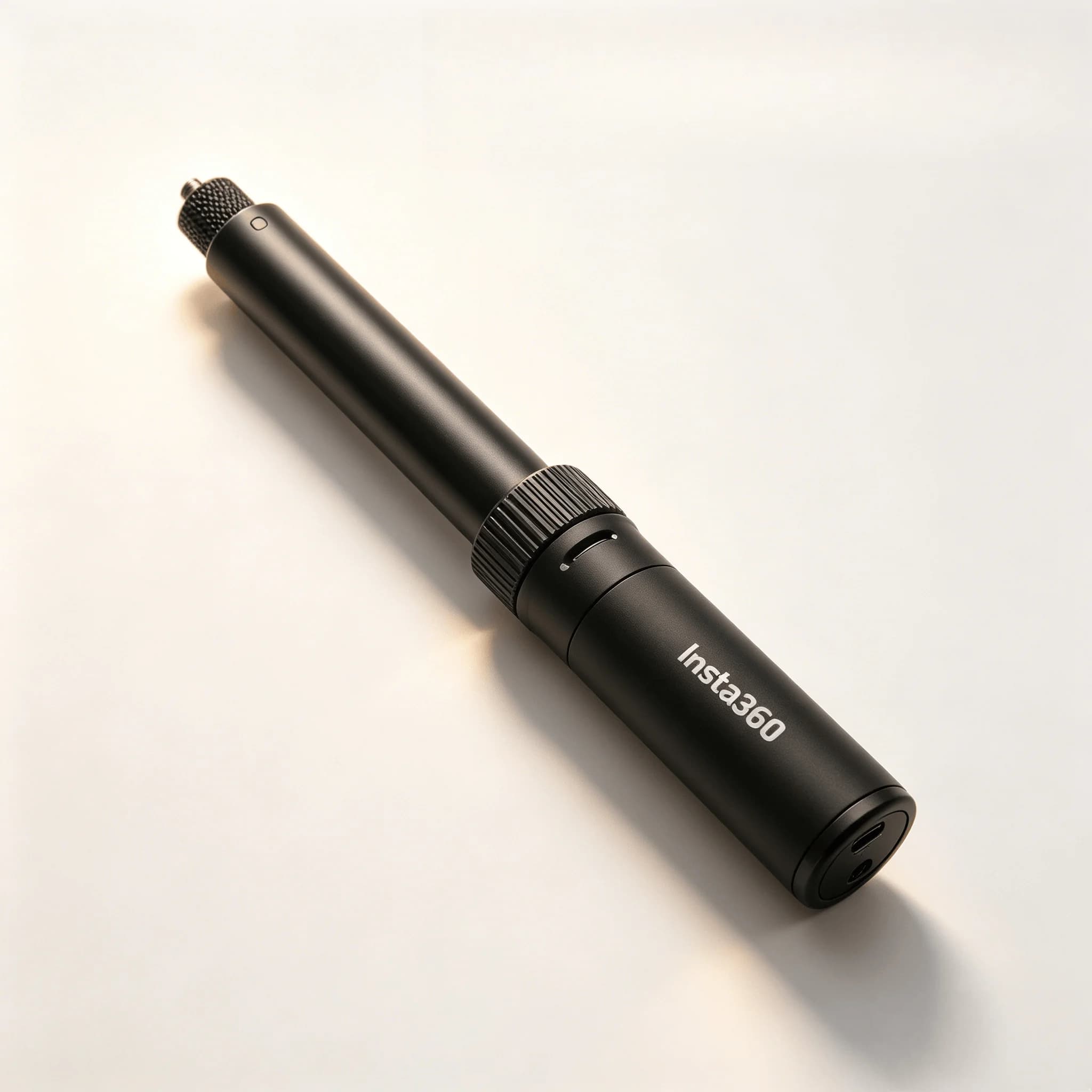 Invisible Bullet Time Stick, For Insta360 X5 X4 Air, 2.0 Selfie Stick, 2-in-1 Structure with 65° 75° 90° angle adjustment