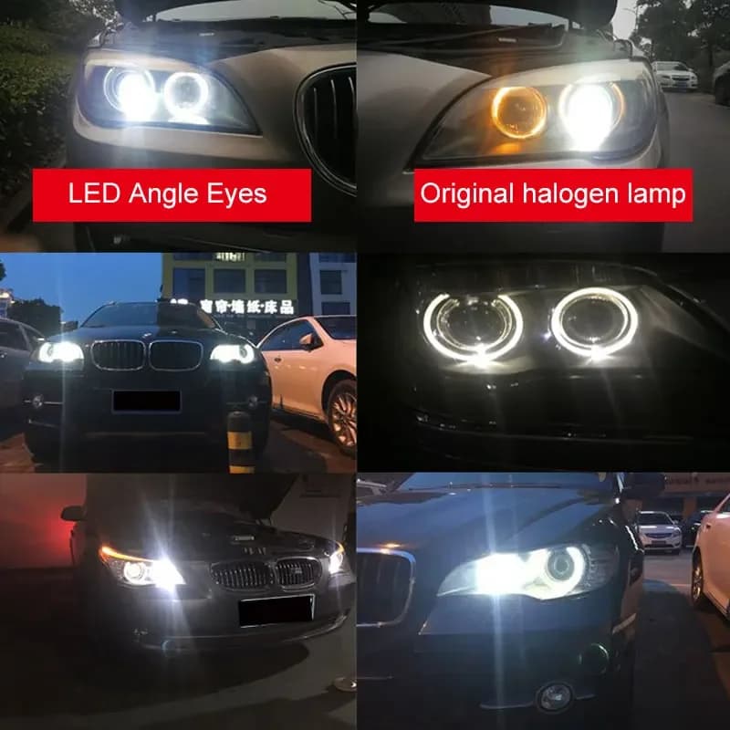 2PCS LED Angel Eye Ring Marker Lampadine Per BMW Serie 3 E90 E91 E92 E93 328i 328xi 335d 335i Z-serie E89 Z4 2009-2011
