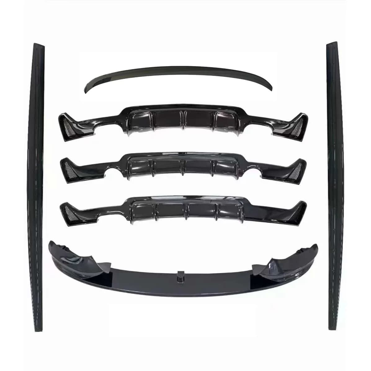 Mp Bodykit for F32 F33 F36 Spoiler rear diffuser with front lip and side skirt