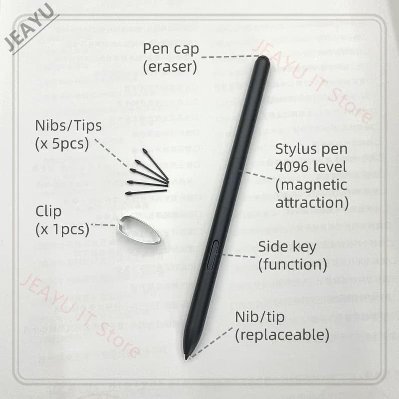 Penna Stylus BOOX per BOOX Go10.3/TAB X/TAB ULTRA/Note 4/Nova Air 2/Serie NOVA/Serie NOTE, Penna Grande per Scrittura e Disegno