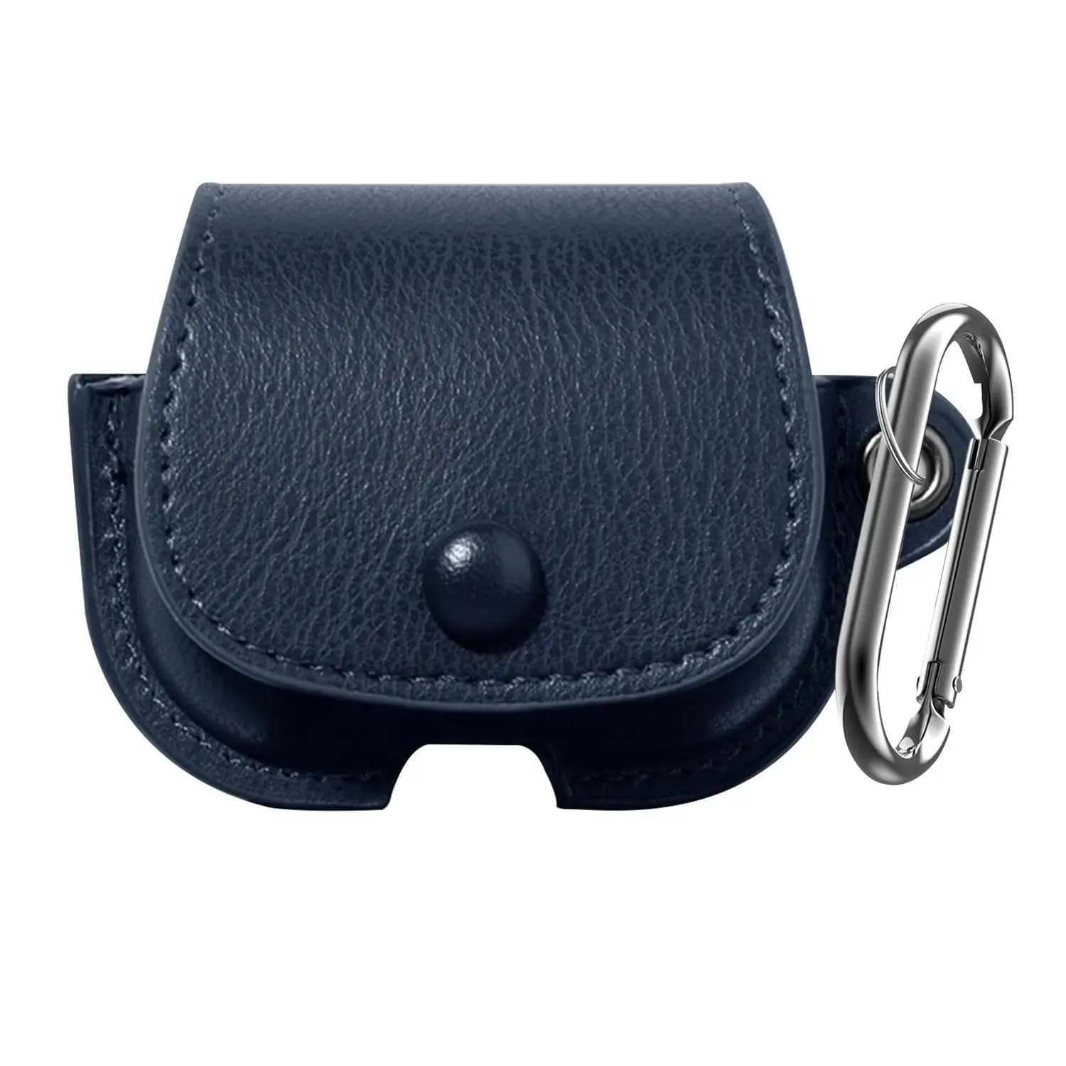 Custodia Protettiva per Auricolari in Pelle PU Stile Zaino XDcase con Moschettone per AirPods Pro 3 / 4 / Pro 2 / 1