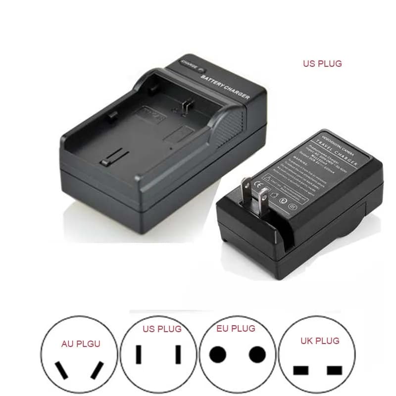 Battery Charger for JVC BN-VG107 VG108 VG114e VG121 VG138 Everio GZ-E10 E100 GZ-MG750BEK MG750BEU MG750BU MG750BUC MG680