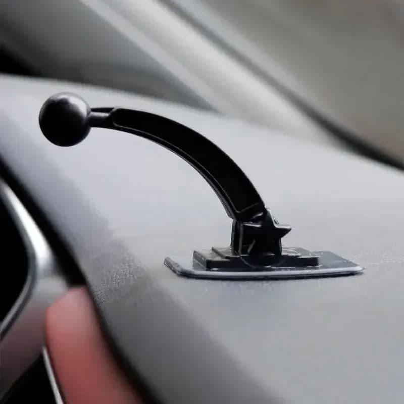1 pz rotazione di 180 gradi staffa di montaggio sul cruscotto supporto universale per telefono per auto 17mm base a testa sferica per Phone16 15