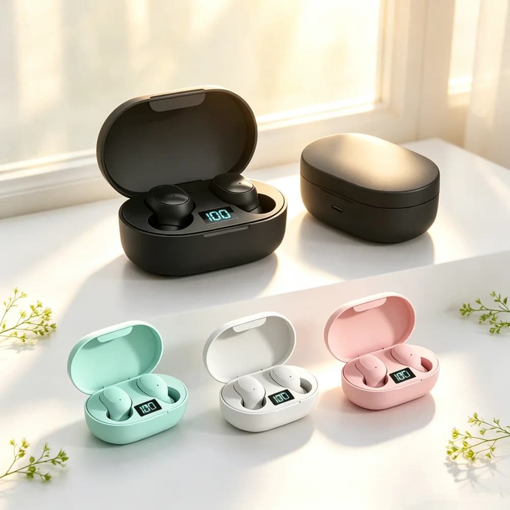 TWS Earphone Bluetooth 5.3 Wireless Headphones Hifi Stereo Sports Earbuds Headset Hearing Aids With Mic Handfree for phones