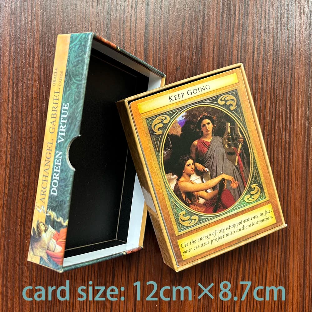 Archangel Gabriel Cards | Rare Out-of-Print 44 Oracle Cards Deck | Exclusive Edition | Large Size 12×8.7cm with PDF Guidebook