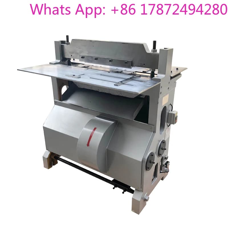 Macchina Piegatrice Monolinea Semiautomatica JZ-501 per la Produzione di Raccoglitori ad Anelli con Componente Motore Centrale