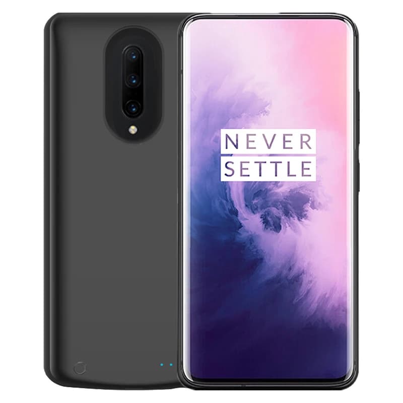 Power bank per Oneplus 7 pro custodia per batteria Silm custodia per caricabatterie esterna per oneplus 7 custodia con coperchio posteriore per batteria