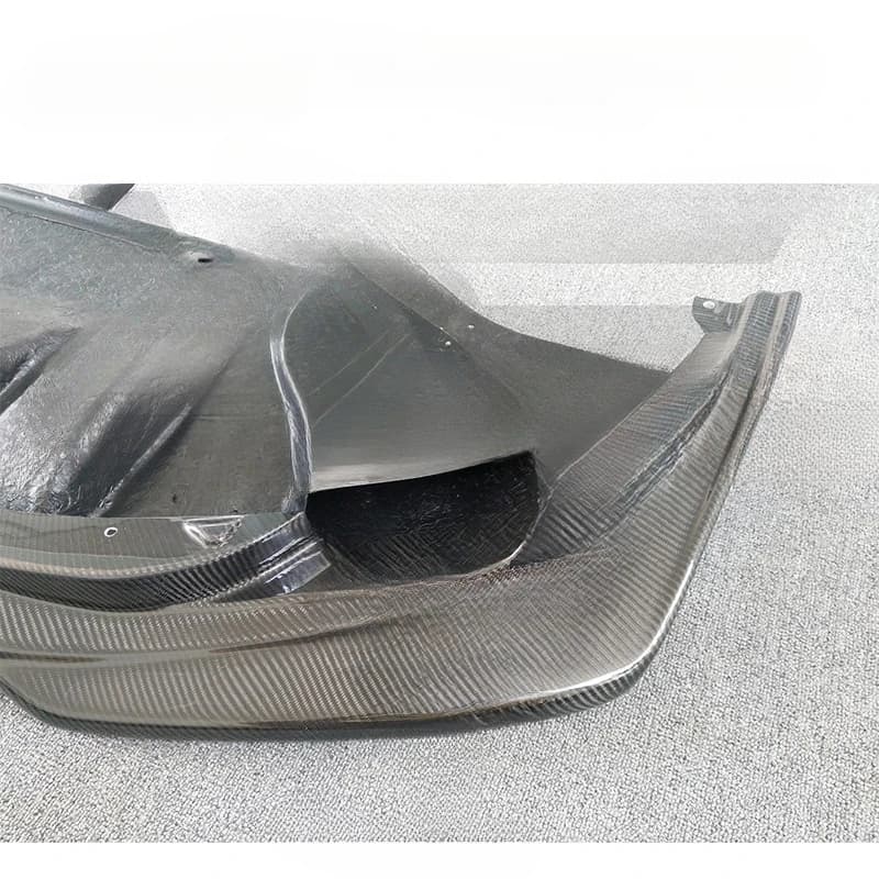 Auto Parts Top Secret Style Carbon Fiber Front Lip & Front Diffuser Fit Nissan GTR R35 2008-2016 Auto Exterior Tuning Accessorie