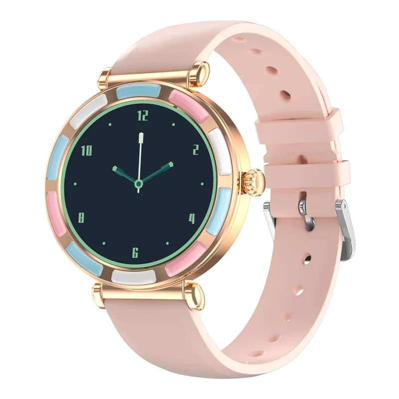 GFORDT Nuove donne Smart Watch Sport Fitness Orologi BT Chiamata Smartwatch digitale mujer Cardiofrequenzimetro Orologio da polso per donna
