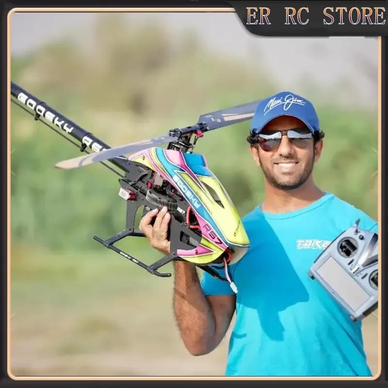 GOOSKY RS7-700 Elettrico RC Elicottero 3D Stunt Kit Modello di Controllo Remoto Professionale Smontato Modello Spaziale Giocattolo di Modifica