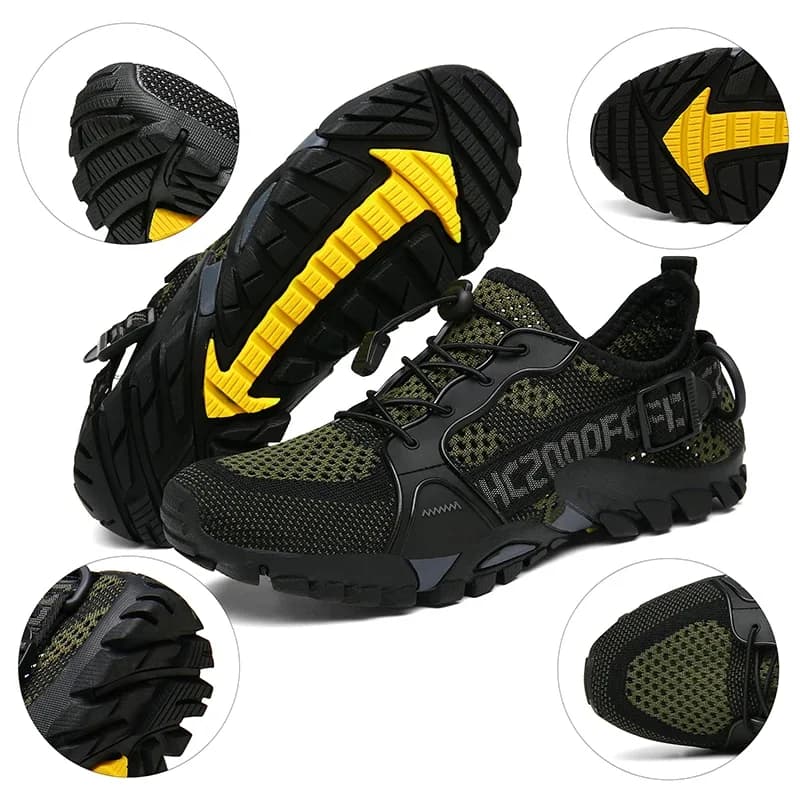 Scarpe da trekking per sport all'aria aperta da uomo Scarpe da spiaggia per donna Scarpe da ginnastica da allenamento leggere e traspiranti Scarpe da trekking a doppio scopo