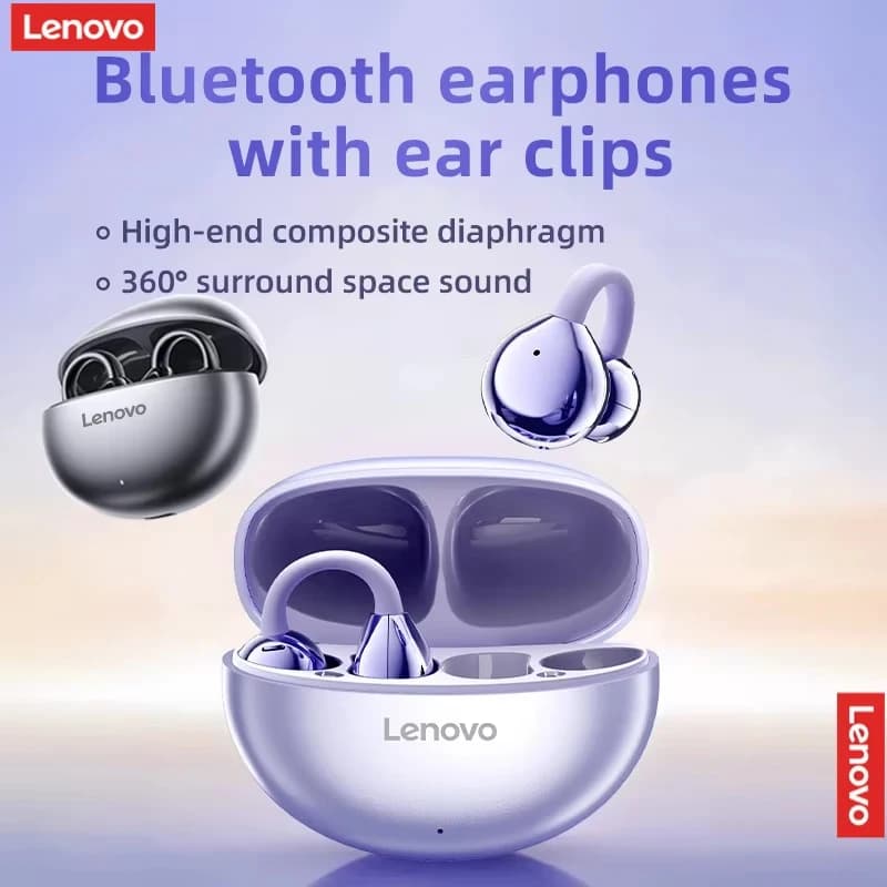 TA410 Lenovo Wireless Bluetooth 5.4 Earphones TWS Panoramic Sound Effects Ultra Long Battry Life Headphones Comfortable To Wear