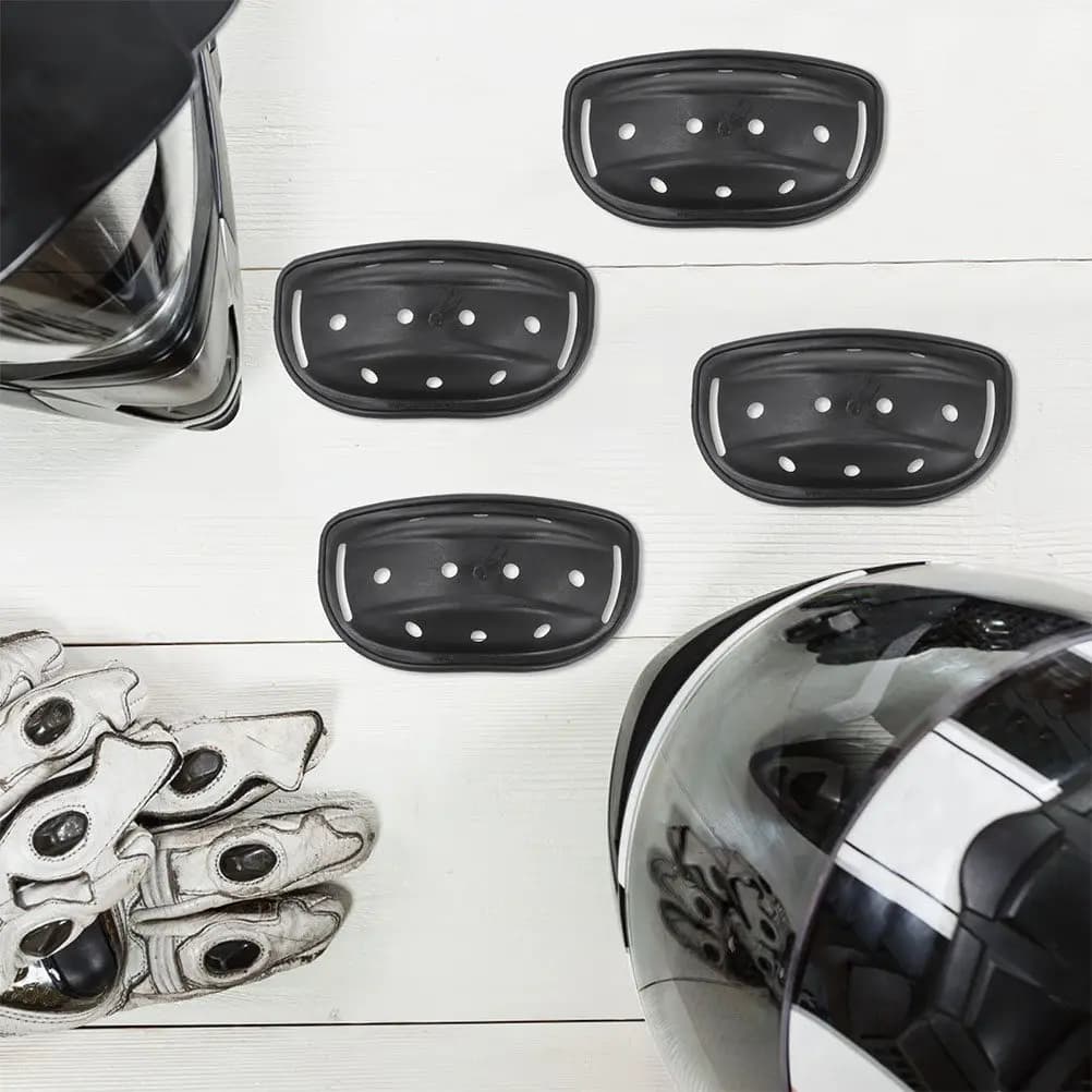 20 Pezzi Cuscinetti di Ricambio Rigidi per il Supporto del Mento per Caschi di Sicurezza Moto, Bici Elettriche e Caschi da Costruzione Protettivi