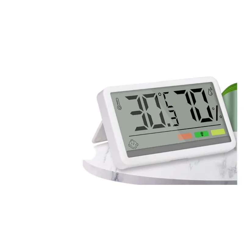 High Precision Digital Hygrometer Thermometer with Large LCD Display Indoor Temperature and Humidity Monitor for Home Desk or
