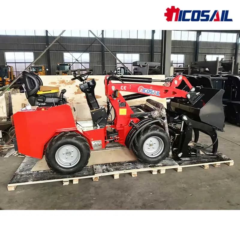Caricatore Telescopico per Spazi Ristretti KZL918 per Ristrutturazioni di Edifici Vecchi - Raggio di Sterzata Ridotto per Aree di Lavoro Interne Strette