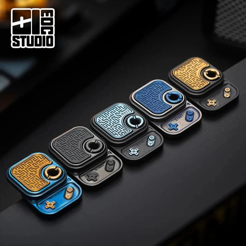 01EDC Mini Gioco MAZE BLOCK French Toast Fidget Slider, Giocattoli Antistress per Adulti, Gadget per Alleviare l'Ansia, per Scrivania Ufficio