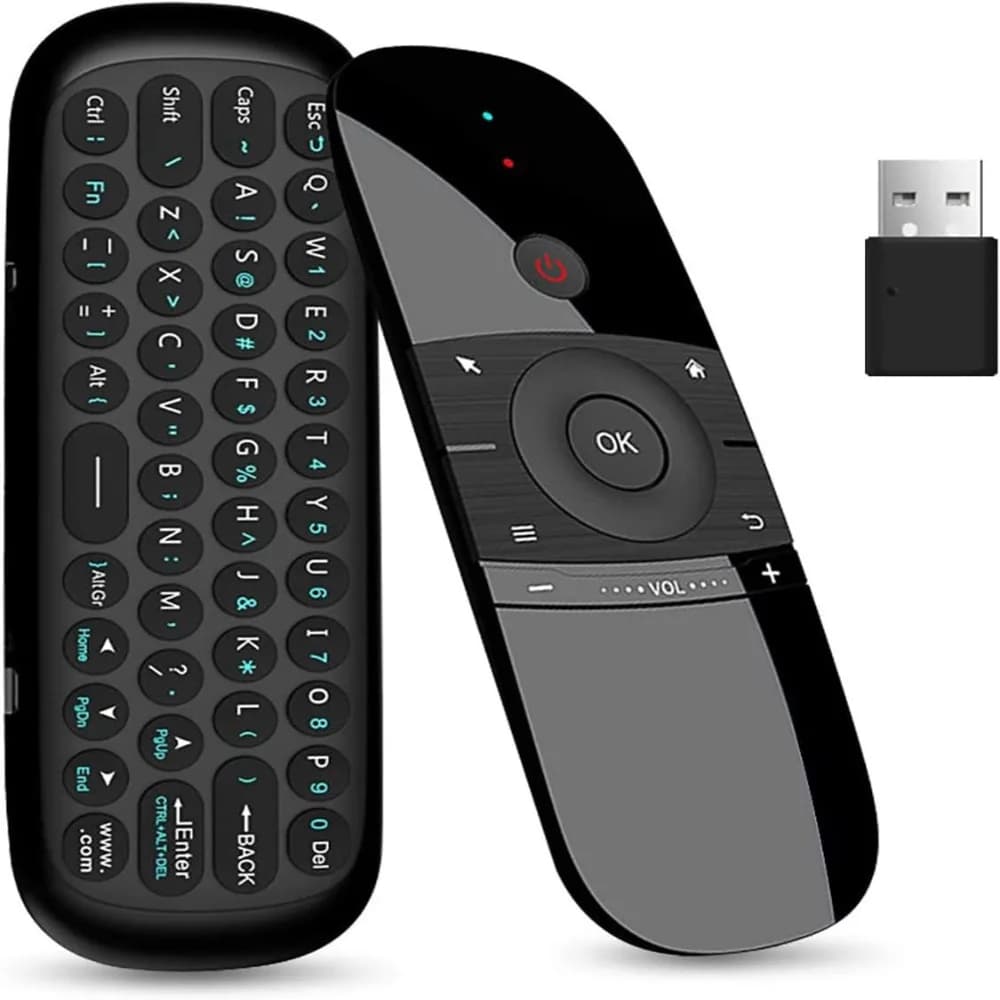 Universal TV Remote Air Mouse Wireless Keyboard Somatosensory Mouse Mini Keyboard for PC TV Ipad Laptop HTPC Projector Gifts