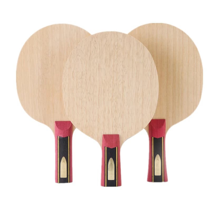 Stuor 5 layers of wood with 2 layers Ping Pong Carbon Fiber Super Black Carbon Blade Ping Pong FL CS ST Grip