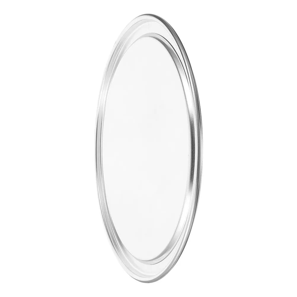 9 Inch Round Aluminum Alloy Pizza Pan Lid Heavy Duty Baking Tray Cover for Oven Grill Keeping Food Warm
