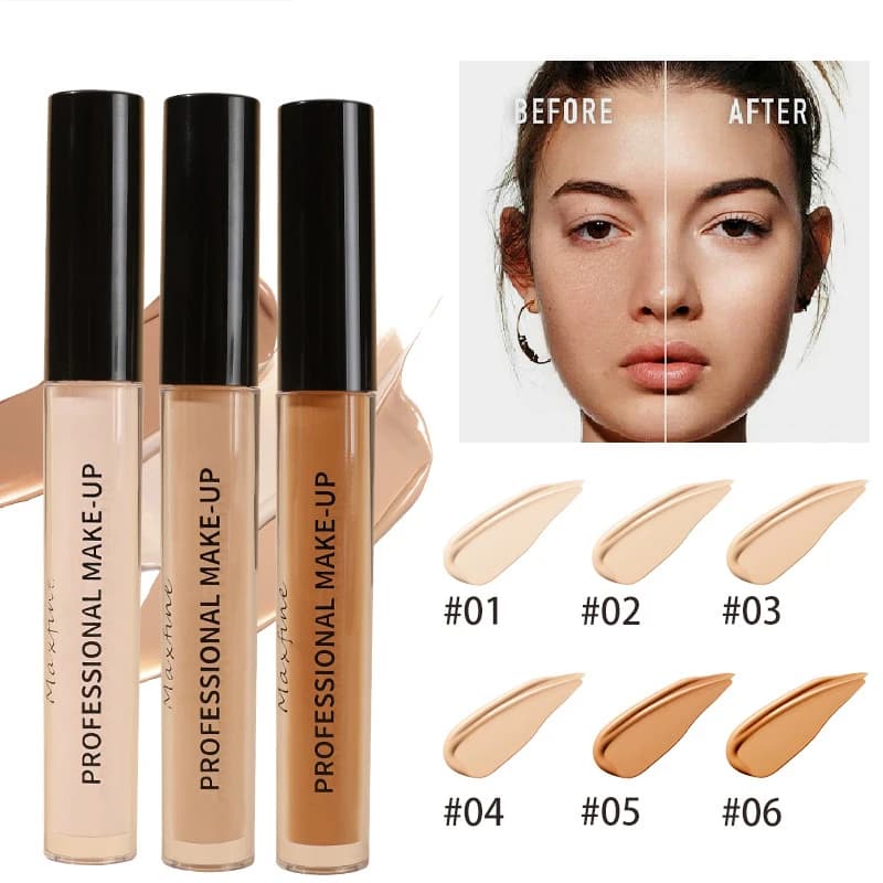 The correcting liquid pen covers and modifies the stains of imperfections, acne spots, face makeup and illuminates skin tone
