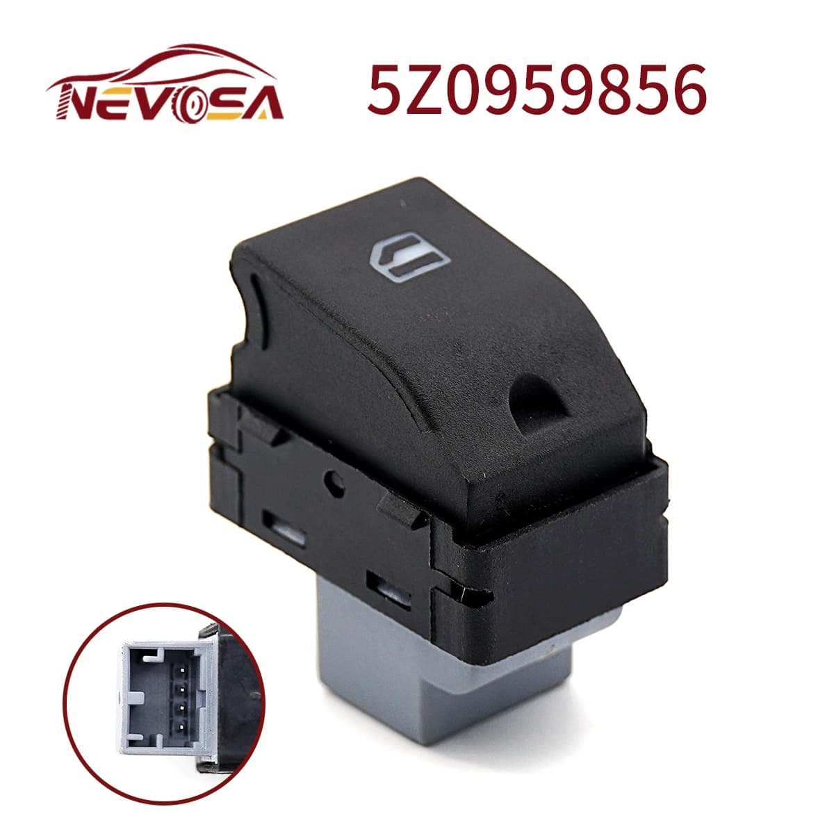 NEVOSA for Volkswagen Fox Gol switch window 5 z0959856 button passenger control cars muslimb accessories car parts