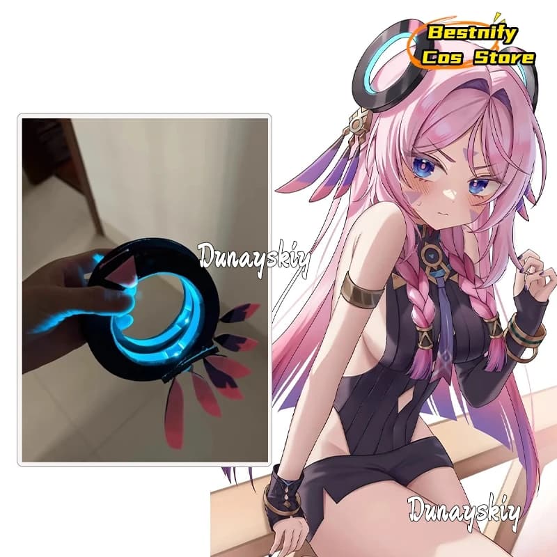 Anime Citlali Costume Cosplay Glow In The Dark Copricapo Gioco GenshinImpact Citlali Parrucca di ruolo Accessorio Prop 2025