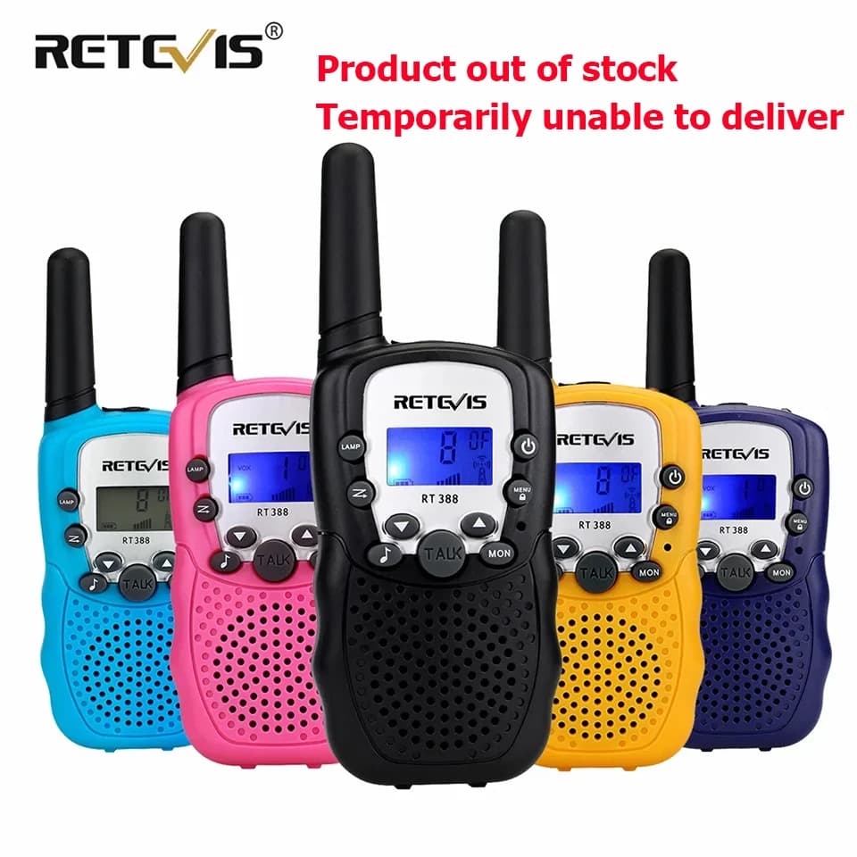 Retevis RT388 Walkie Talkie per bambini Licenza ricaricabile VOX a lungo raggio gratuito Regali per bambini per ragazzi di 6-12 anni Ragazze Escursioni in campeggio
