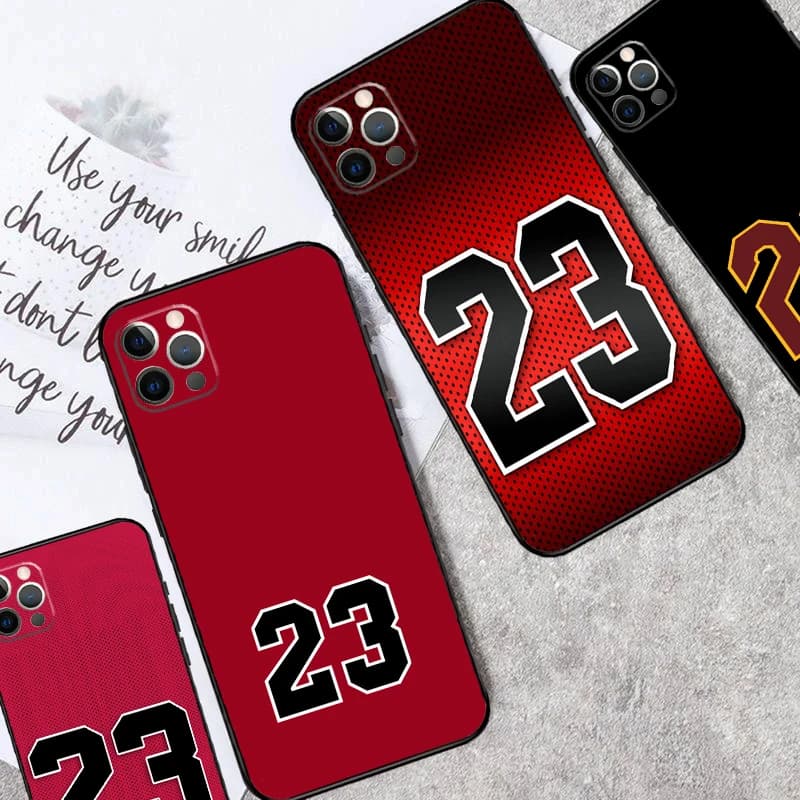 Pallacanestro Numero 23 Custodia per Samsung Galaxy A36 A16 A56 A06 A54 A34 A14 A13 A53 A12 A22 A32 A52 A35 A17 A15 A55