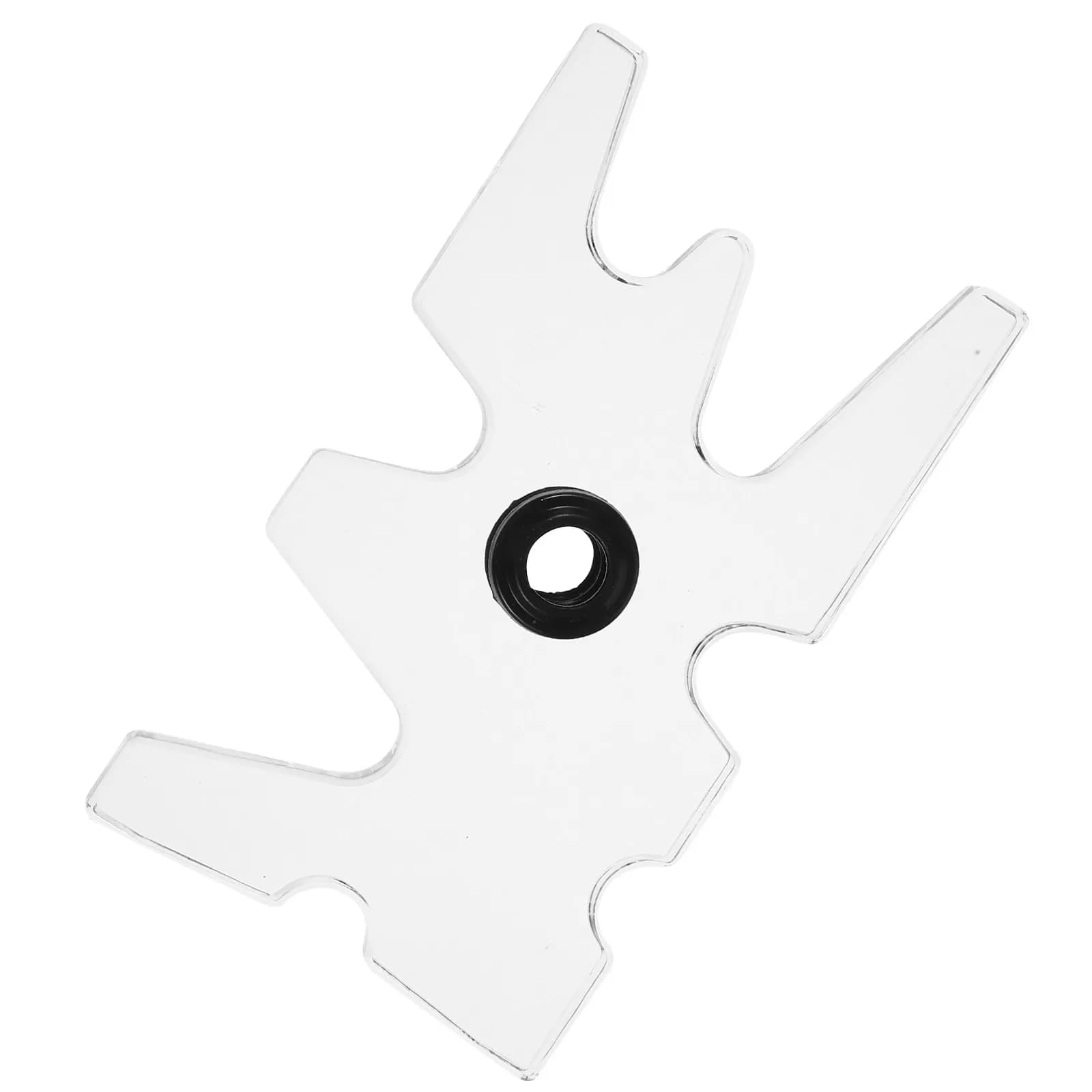 Supporto per Stecche da Biliardo in Acrilico Staccabile, Leggero e Portatile, Design Antiscivolo, Accessori per Tavolo da Biliardo