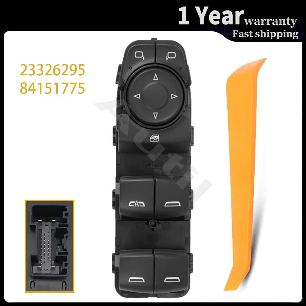 Per Chevrolet Malibu Blazer GMC Acadia Terrain Buick Encore GX Anteriore Lato Sinistro Finestra Elettrica Pulsante Siwtch 23326295 84151775