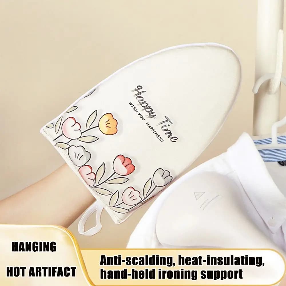 Fabric Material Ironing Board Anti Ironing Feature Small Size Ironing Gloves Insulated Design Heat Resistant Glove