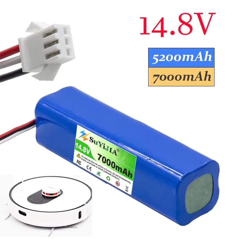 14.8V Battery For Lenovo T1 Pro T1S Pro LR1 Arnagar S8 Pro Proscenic Pusanick M7MAX M8Pro XiaoMi Roidmi Eve Plus Vacuum Cleaner