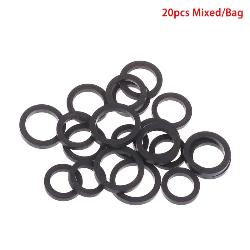 20Pcs Mixed Idle Wheel Belt Loop Pulley Rubber Ring For Cassette Deck Tape Recorder Audio-Stereo Player Rubber Rings 9mm-13mmHot