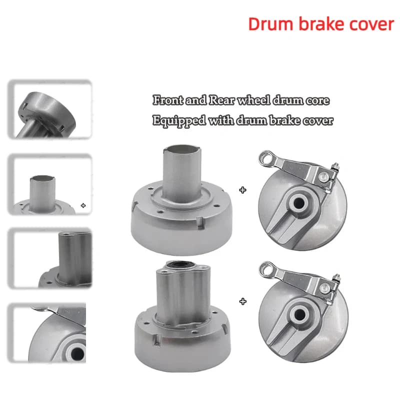 Front Rear Wheel Hub Drum Brake Pads For Bike Z50 Z50R Z50A Z50J Z50JZ Z50GZ 8inch Wheel Rim
